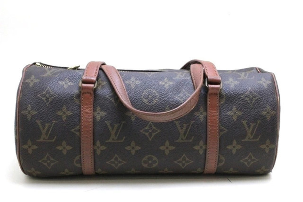 LOUIS VUITTON Papillon Shoulder Bag Monogram Pouch